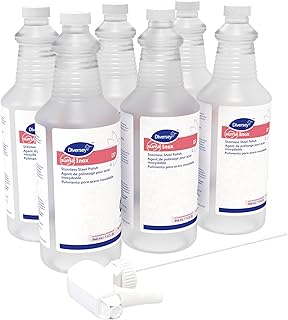 Diversey Suma Inox D7 Stainless Steel Polish (32-Ounce, 6-Pack)