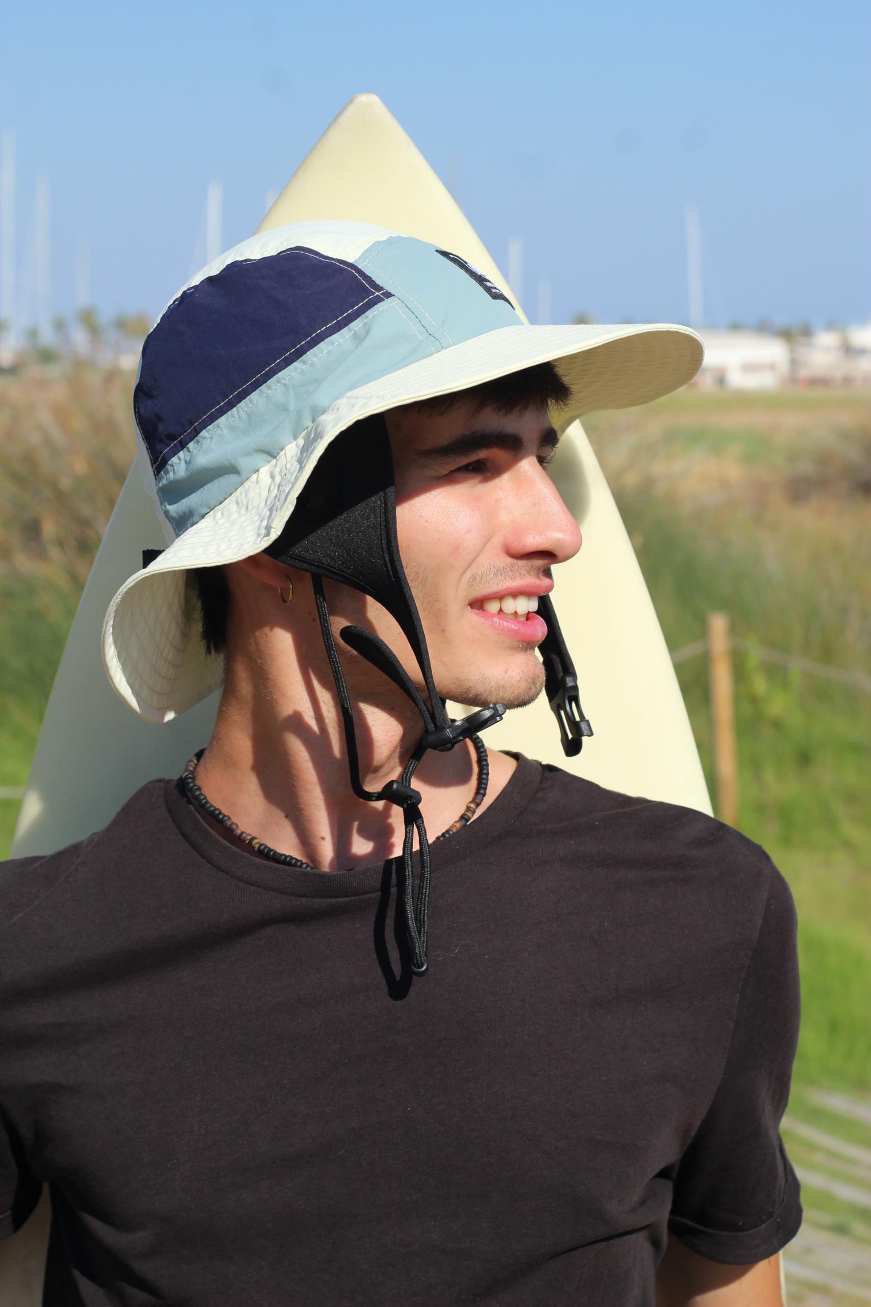 Sombrero Surf Hombre/Mujer UPF50+ - Boonie Hat con Protección Solar - Visera Flexible/Waterproof/Reciclado