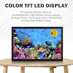 16 Portable de pouce LED TV, 1080P Numérique TV ATSC Télévision à écran large haute sensibilité HDMI, USB, Tuner numérique, AV In/Out, Moniteur d'affichage, Analogique TV, ATV avec support, télécommande