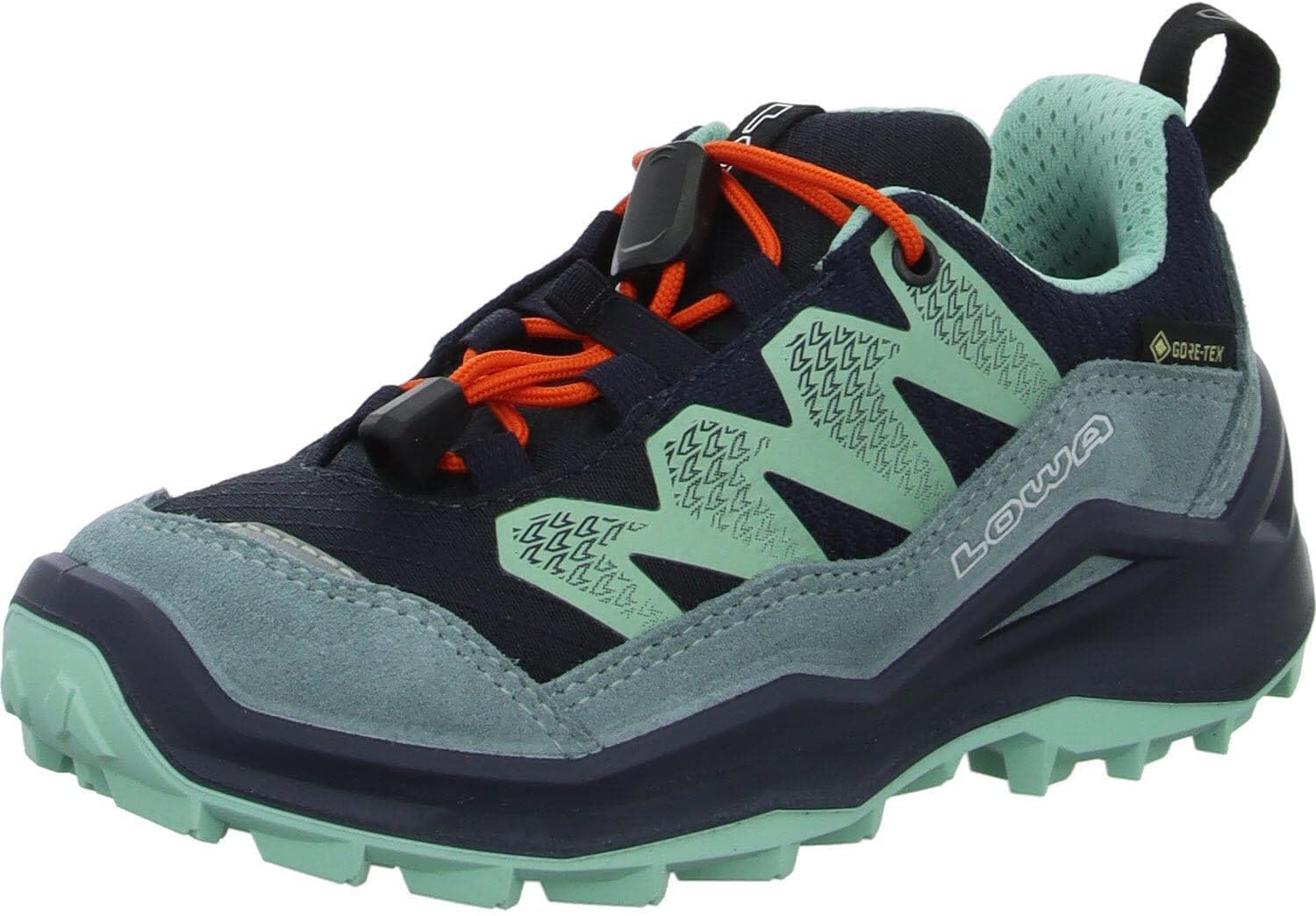Lowa Maddox PRO GTX LO JR | Smoke blue