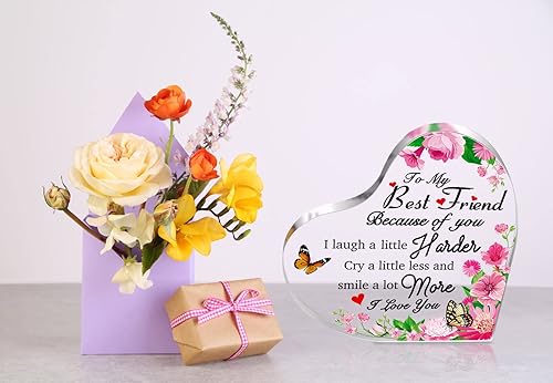 Miniatura 6 de D4DREAM Regalos de amistad para mujeres, amigas, regalos de cumpleaños para mujeres, regalos de agradecimiento para amigos, recuerdo de corazón