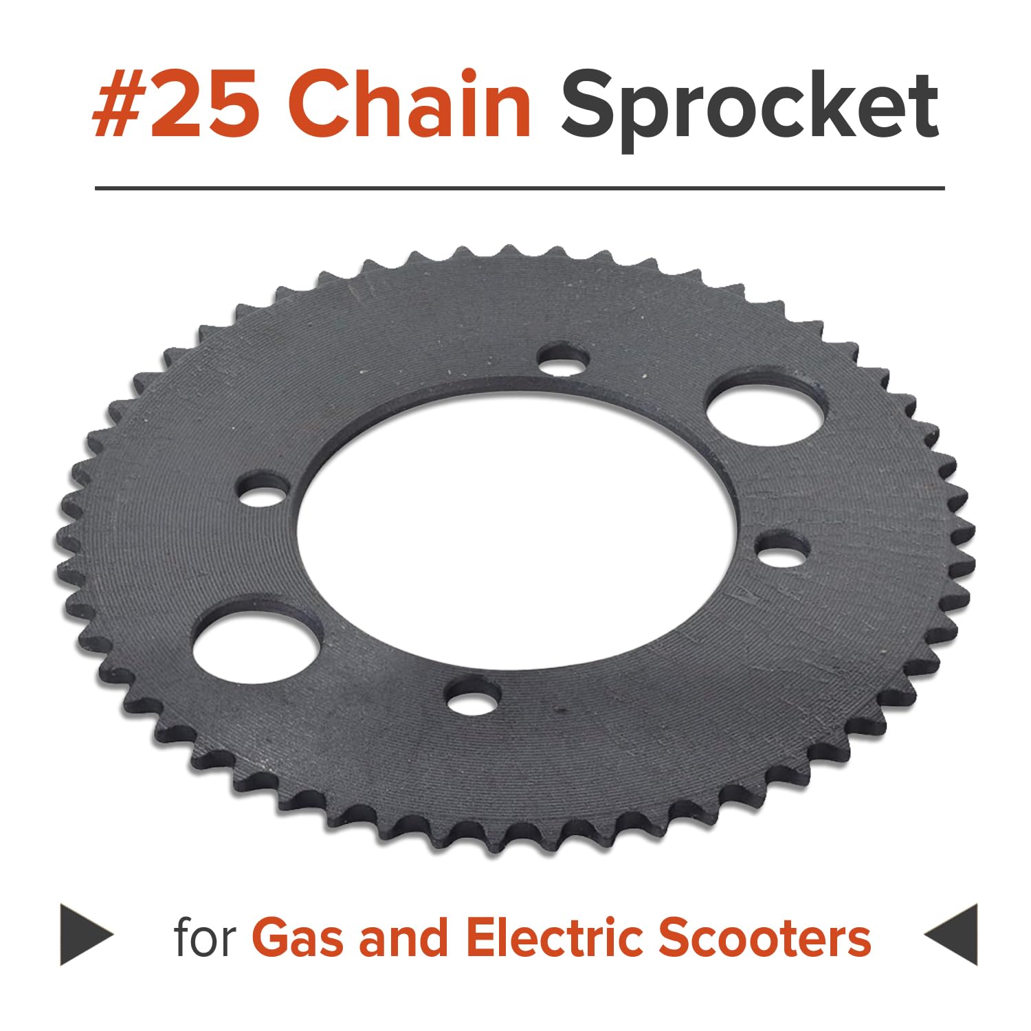 Amazon.com: AlveyTech #25 Chain Sprocket - 55 Tooth - 2-9/16