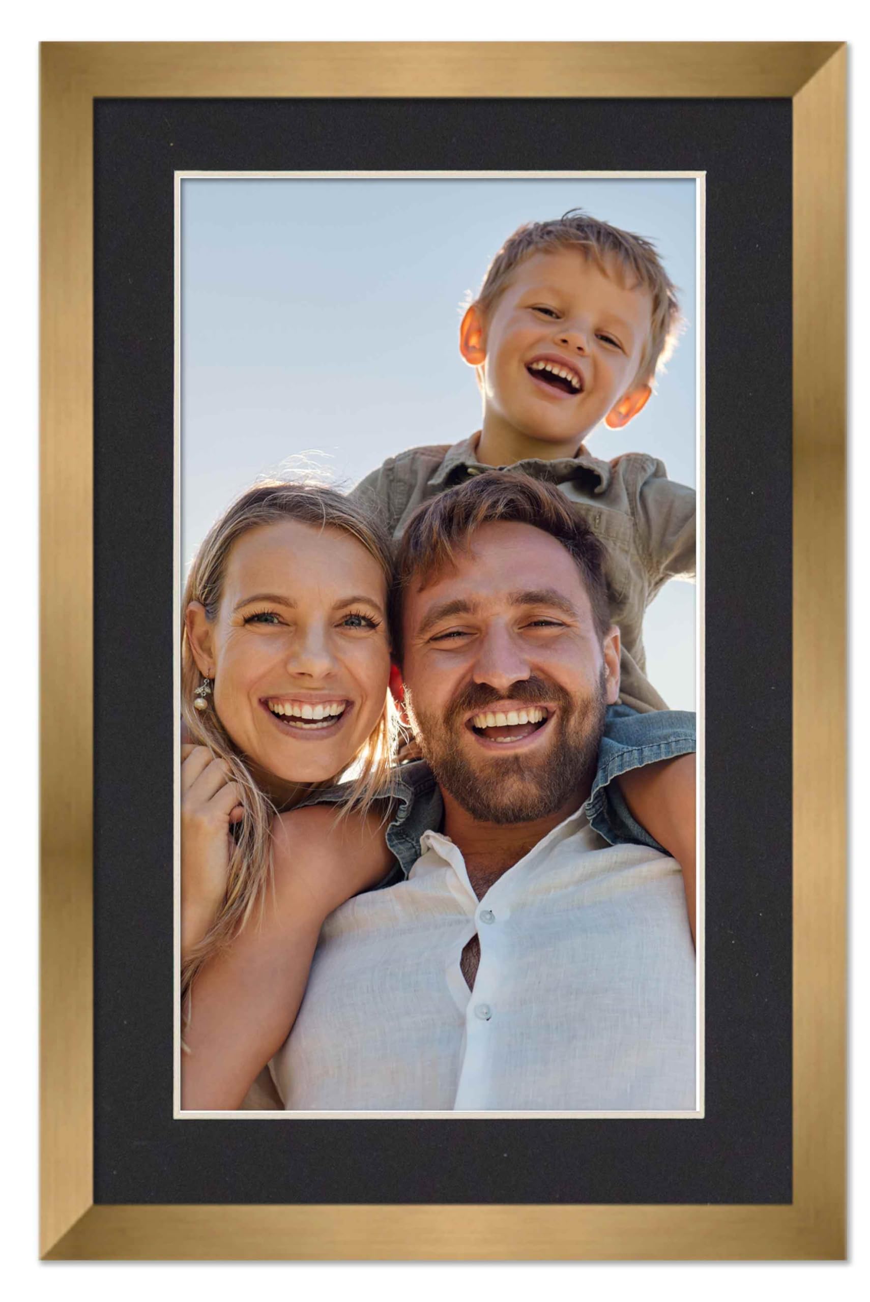 Amazon.com - 6x9 Frame with Mat - Bronze 8x11 Frame Wood Made to