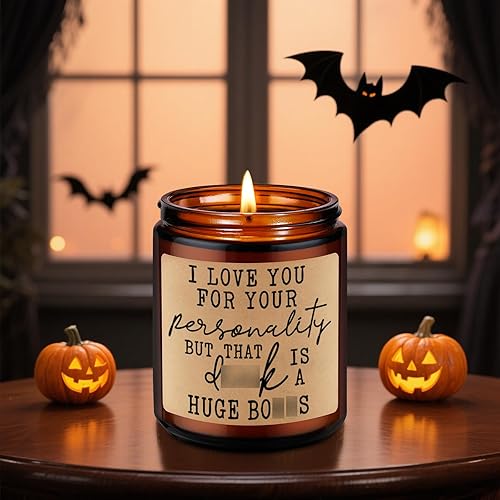 Miniatura 5 de LEADO - Velas con aroma a lavanda, regalos divertidos y atrevidos de aniversario, Navidad, cumpleaños para hombres, maridos, novios, amigos, etc.