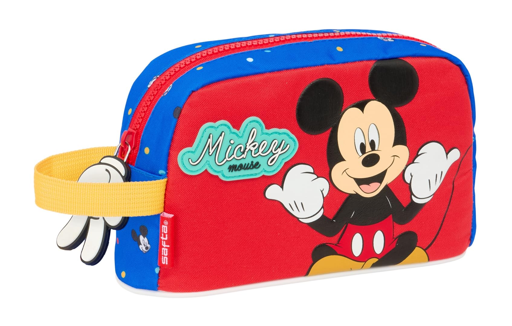 Safta MICKEY MOUSE GOOD DAY - Thermal Breakfast Holder, Thermo, Pencil Case, Quality and Maximum Resistance, Meal Holder, Recreation, 21.5 x 6.5 x 12 cm, blue, M, Casual