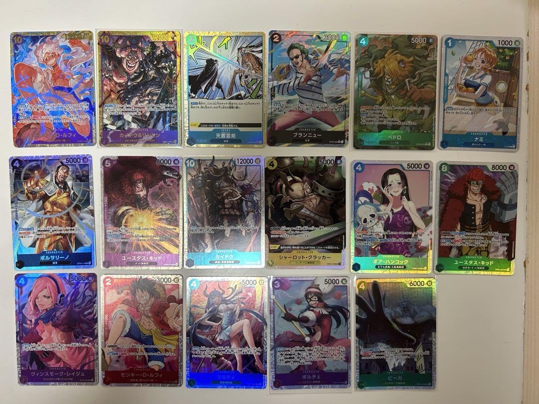 【即日発送】ワンピースカード SR パラレル まとめ売り ワンピースカードゲームまとめ売り(リーダーパラレル、SRパラレルなど)