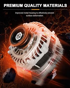 ROADFAR Alternator fits for Mazda for 6 3.7L 2009 2010 2011 2012 2013