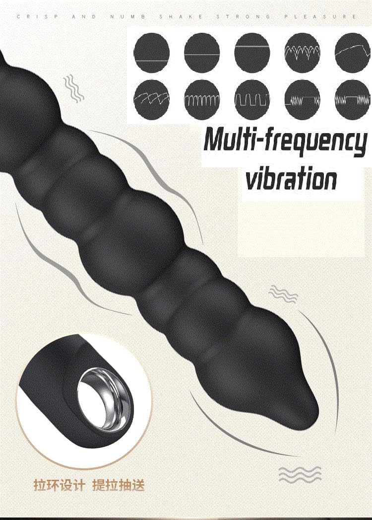 Stimulateur prostatique Māsséur de Prộstàté Plùg ànàle Vîbrant Homme Imperméable Måsséur Rechargeable Prostata puissant stimulateur étanche dispositif à distance silencieux-MY7