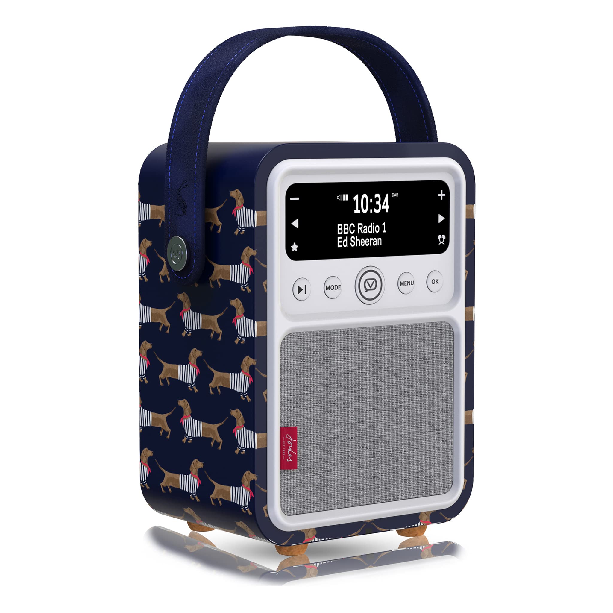 Buy VQJoules Sausage Dogs Monty Portable DAB Radio Alarm Clock by VQ
