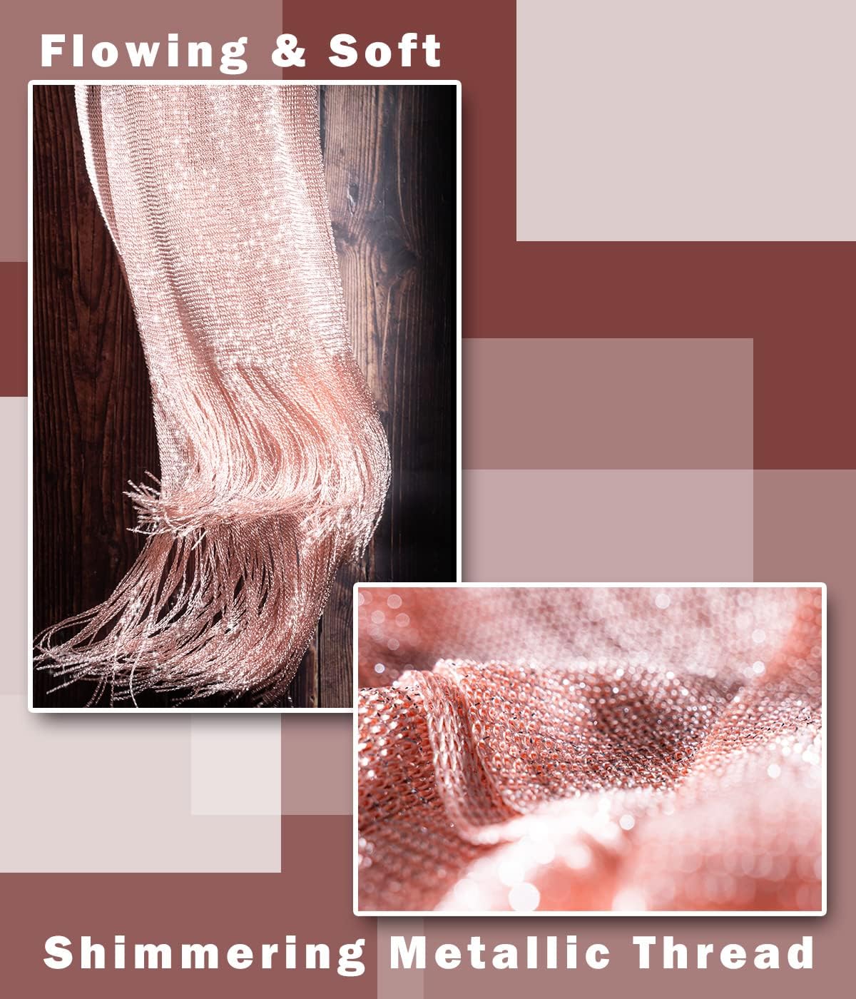 Sparkling Metallic Shawls and Wraps with Buckle,for Evening Dresses Party Wedding Bride Bridesmaid - Image 5