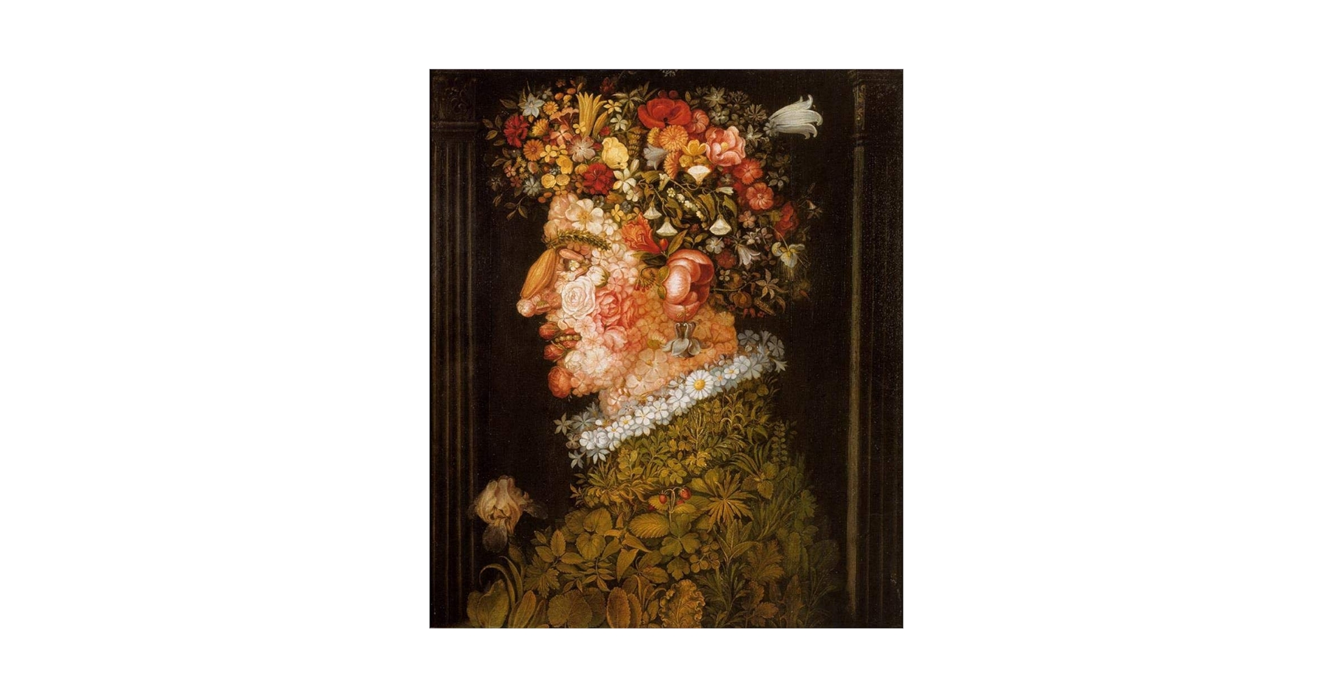 Amazon.co.jp: 21 枚の絵画 春 2 ジュゼッペ アルチンボルド
