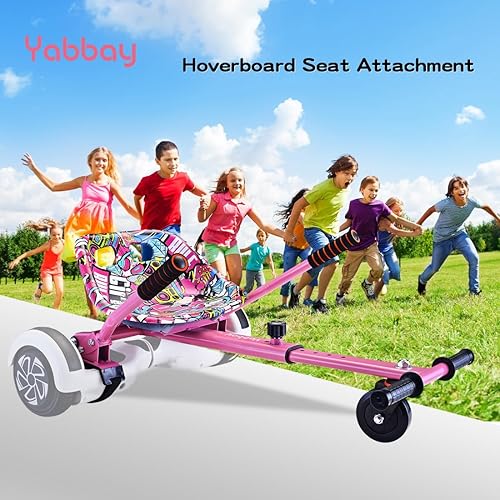 Miniatura 7 de Eco-Friendly Hoverboard Seat Attachment - Cool Seat, Swivel Wheel, Adjustable Length - Compatible with 6.5", 8", 8.5", 10" Hoverboards - Safe &