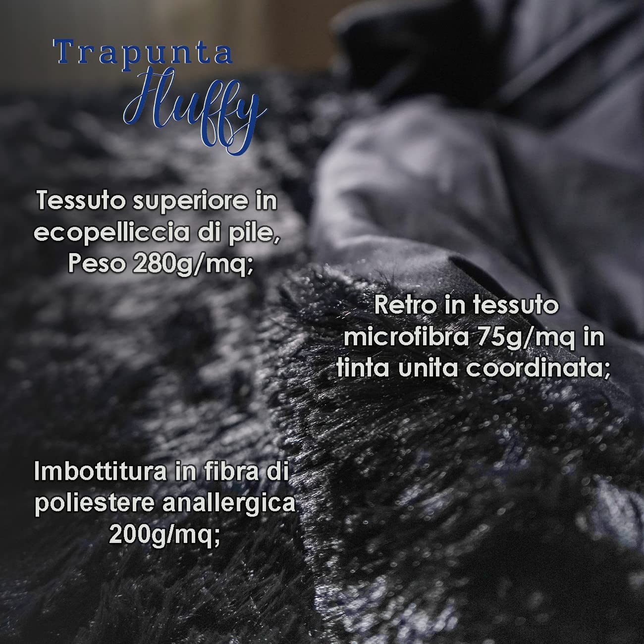 Jenny Sesal Piumone Matrimoniale Invernale Fluffy - Colore BORDEAUX- Trapunta Anallergica traspirante 100% Microfibra by Eco-pelliccia di Pile - avvolgente e caldissima per l’inverno