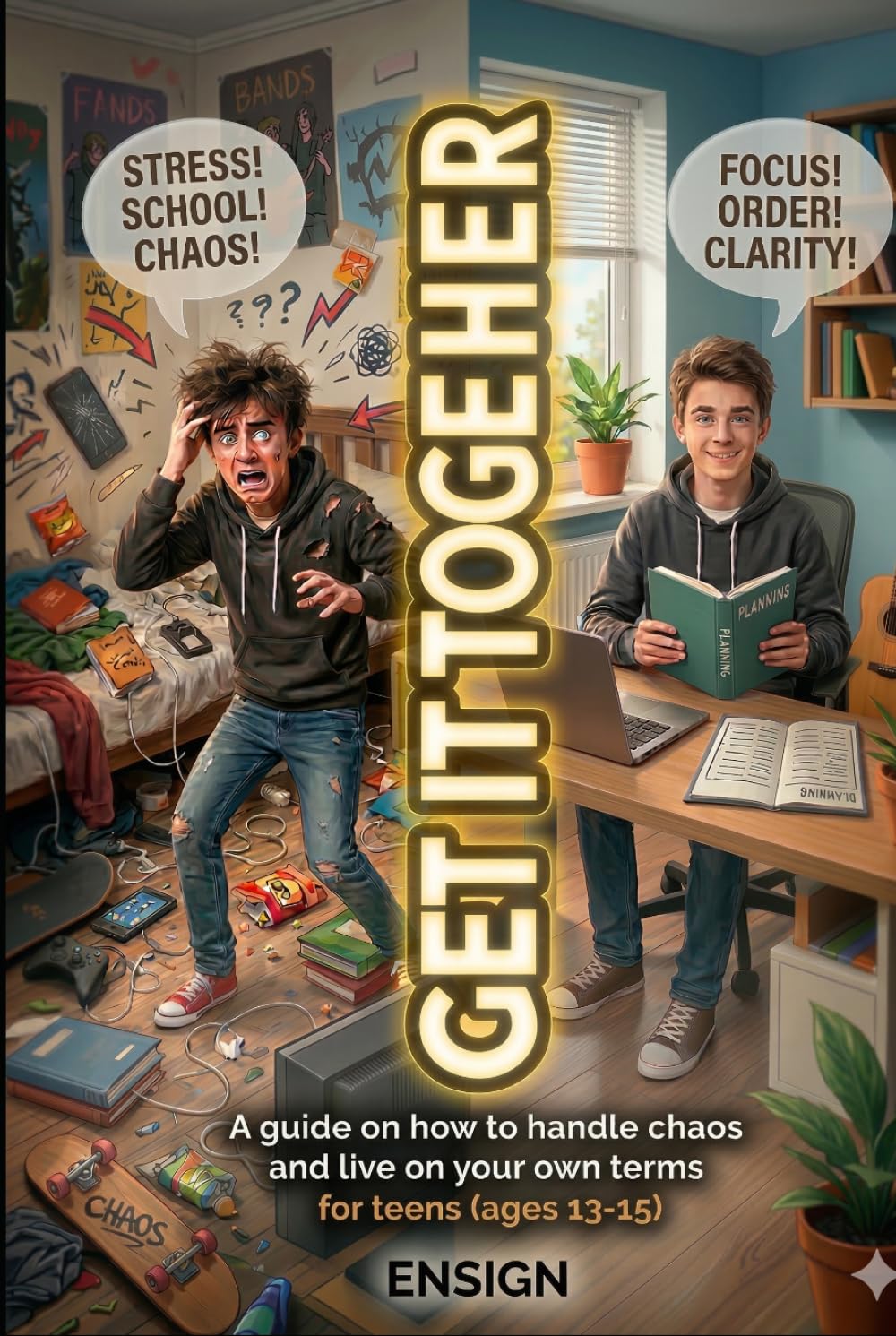 GET IT TOGETHER: A guide on how to handle chaos and live on your own terms for teens (ages 13–15)