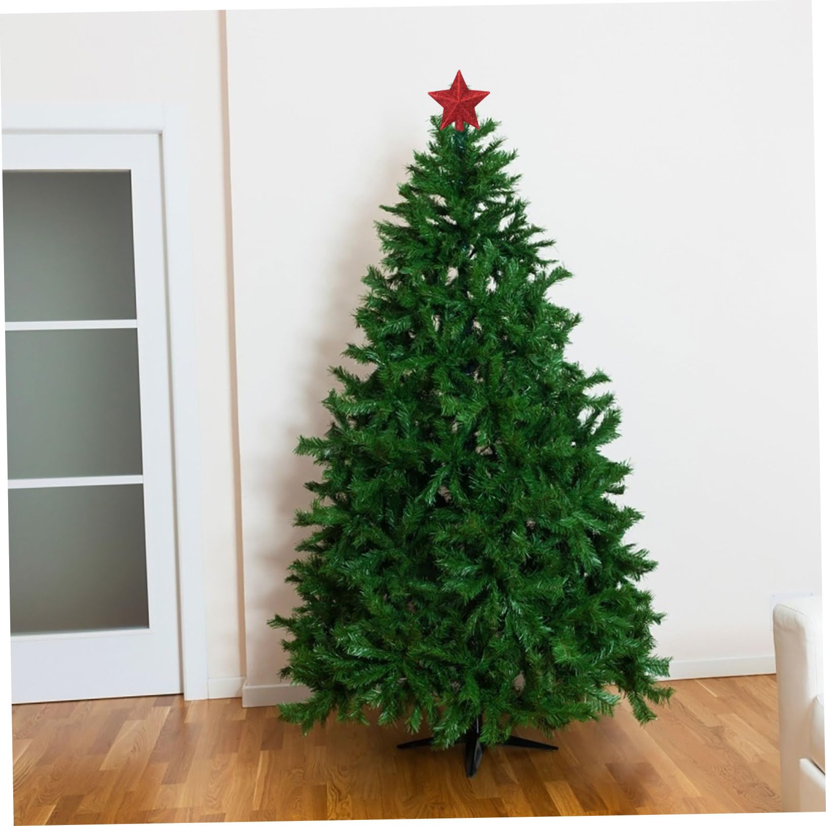 Amazon.co.jp: OUNONA クリスマスツリートップ 星 ツリートップスター