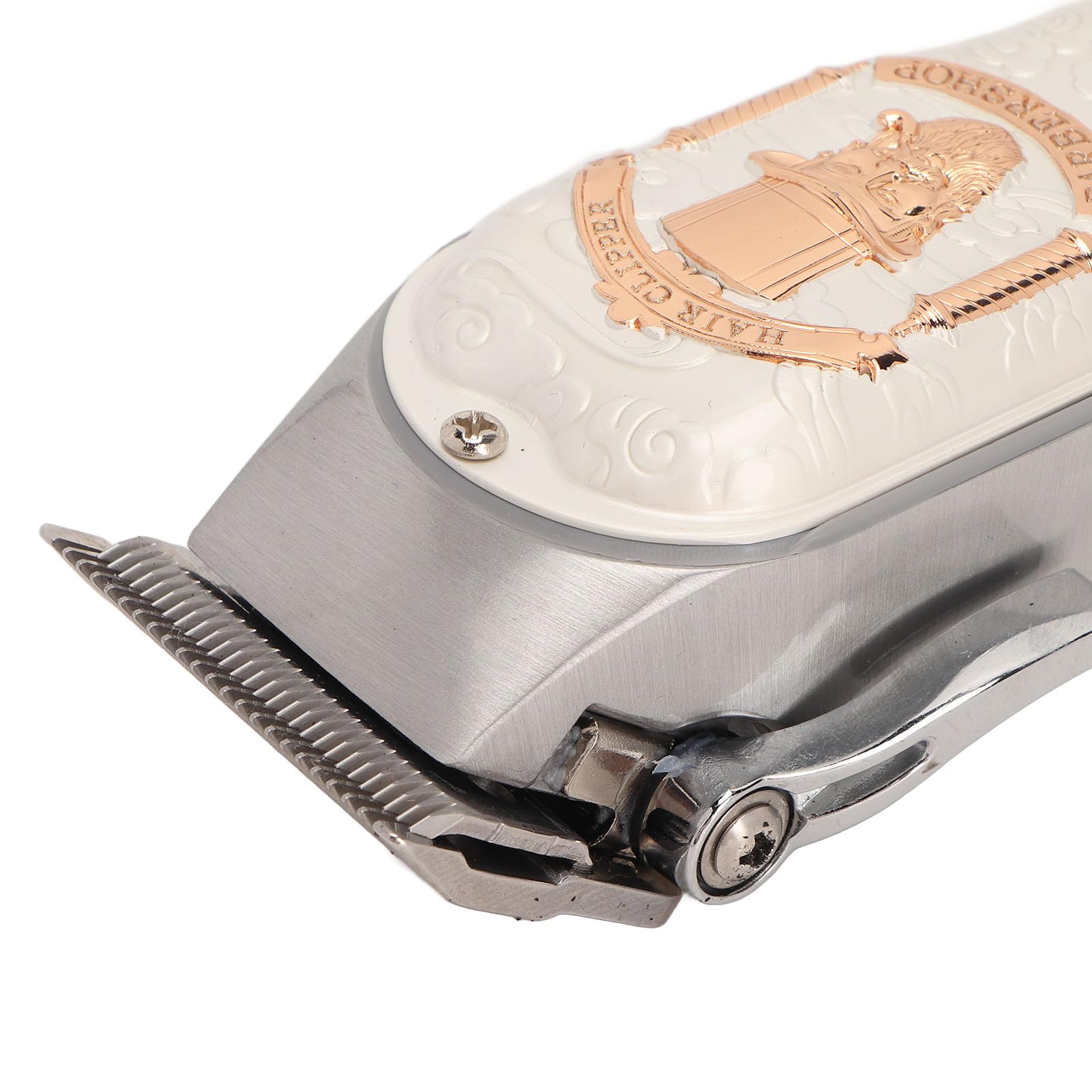 Cryfokt Cortapelos Eléctrico, Cortapelos Recargable Inalámbrico de Alta Potencia y Bajo Ruido, Cuchillas de Acero Inoxidable con Ergonómico y Corte de Precisión para Hombres Uso en Viajes en Casa