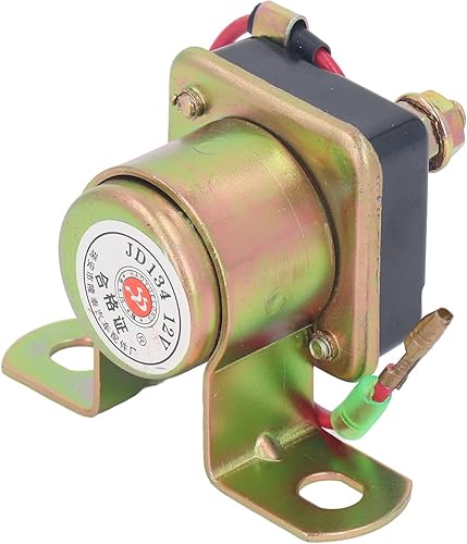ViaGasaFamido Car Motor Start Relay, Automotive Starting Relay Strong Current Output Start Generator Safe Use for Car (12v)