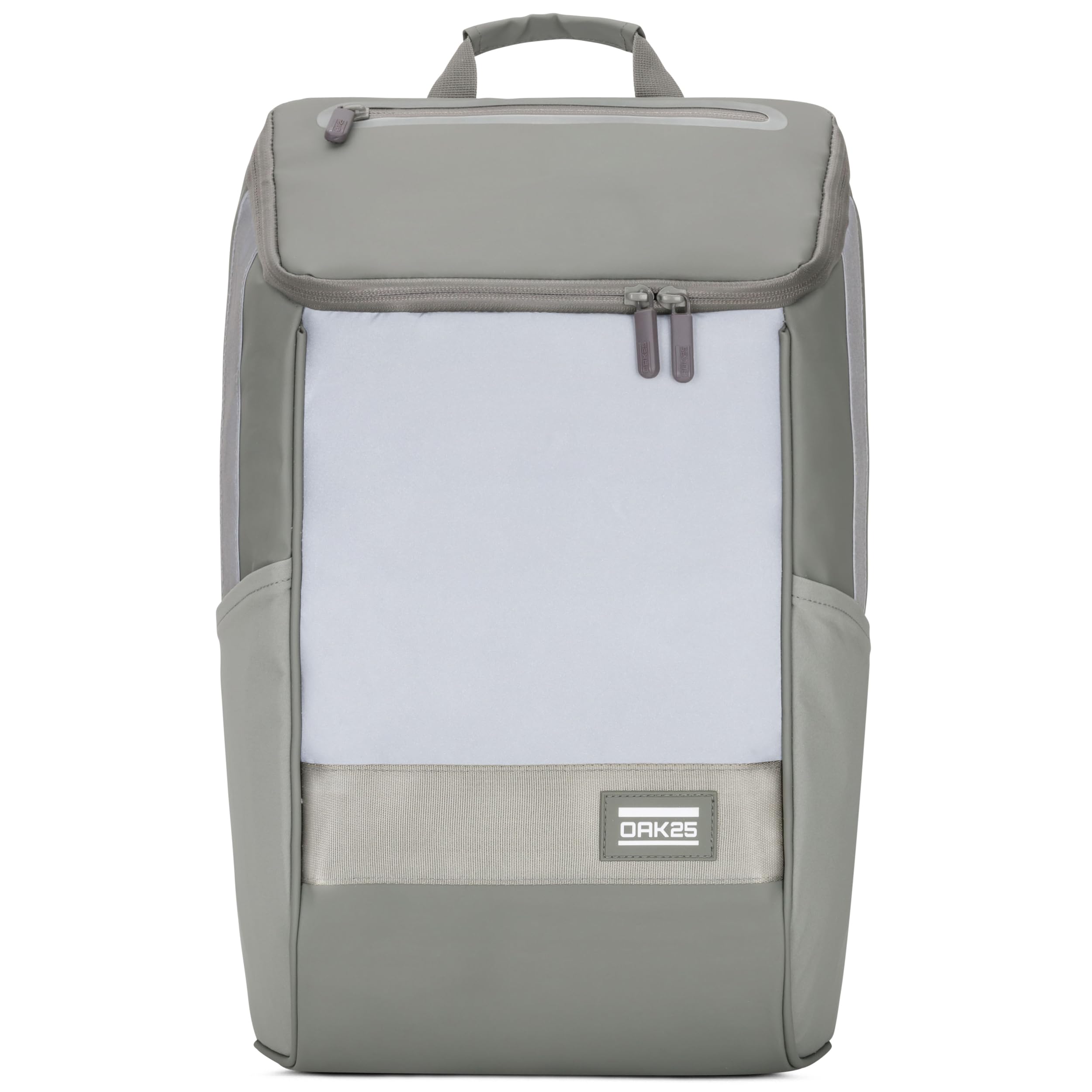 OAK25 Zaino Uomo & Donna Blu - Daybag - Zaino Bici Riflettente - Sportivo Zainetto per Viaggio, Trekking, Escursionismo - Zaini Alta Visibilità e Sicurezza - Idrorepellente