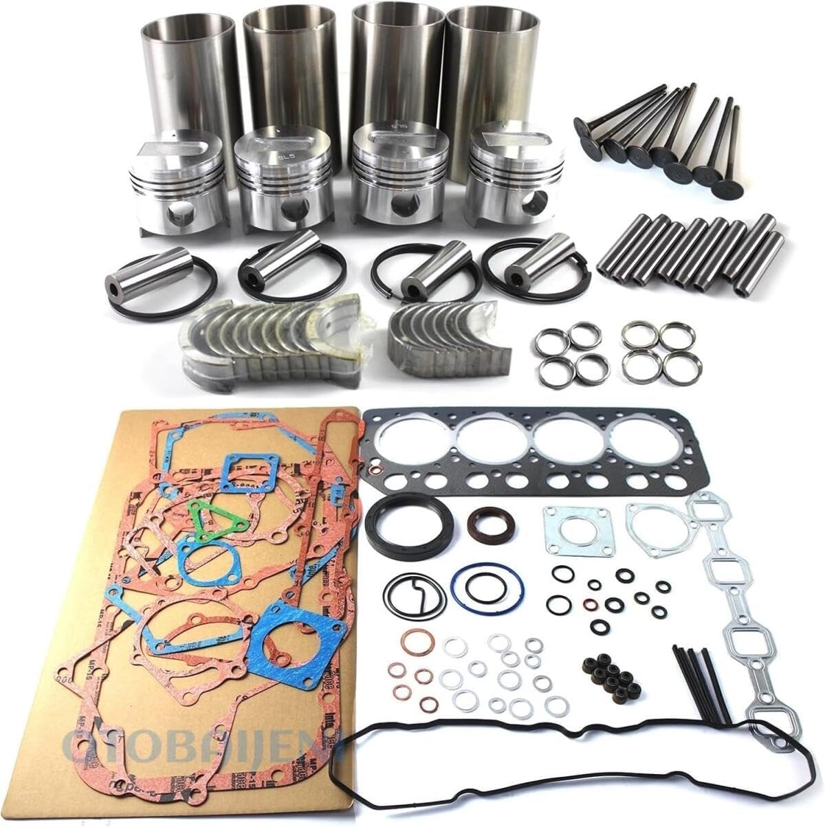 S4L S4L2 Engine Overhaul Rebuild Kit Piston Liner Kit With Gasket Kit 31A17-08400 31A17-07100 With Valve Kit Fits For Mitsubishi For Caterpillar 305CR Terex TC35 Excavator Engine