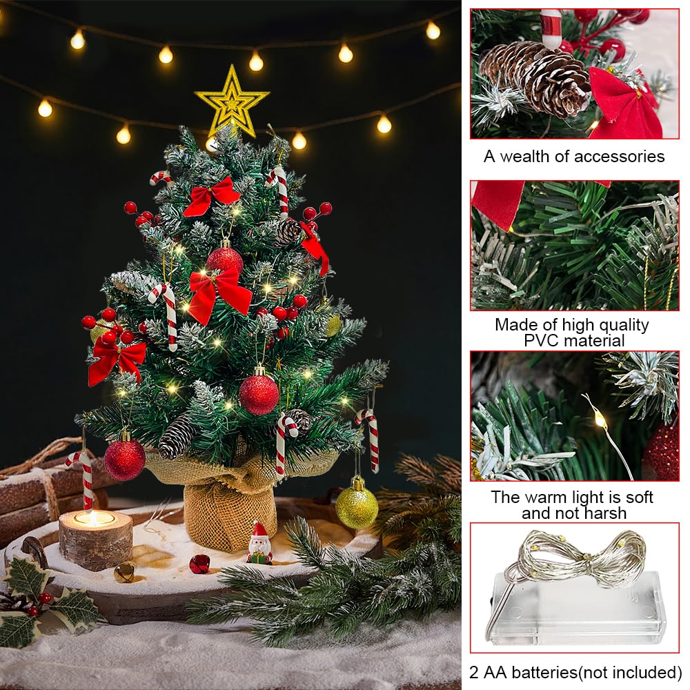 Sapin Décoré Pommes Pin Baies Rouges Sapin De Noël Artificiel Neige 180 Cm - 1000 Pointes, Pommes De Pin Et Lumières LED Intégrées Arbre De Noël 180cm Décoré