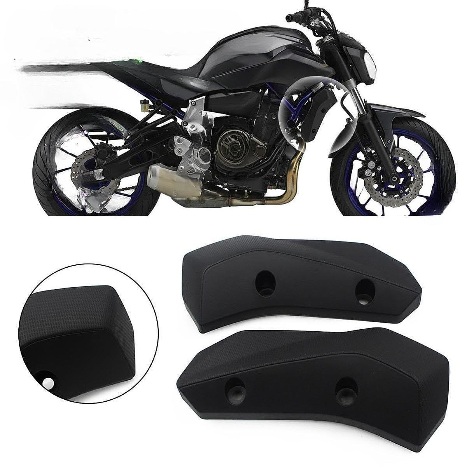 Protectores de Cubierta de Radiador Lateral de Motocicleta Reemplazo Directo para