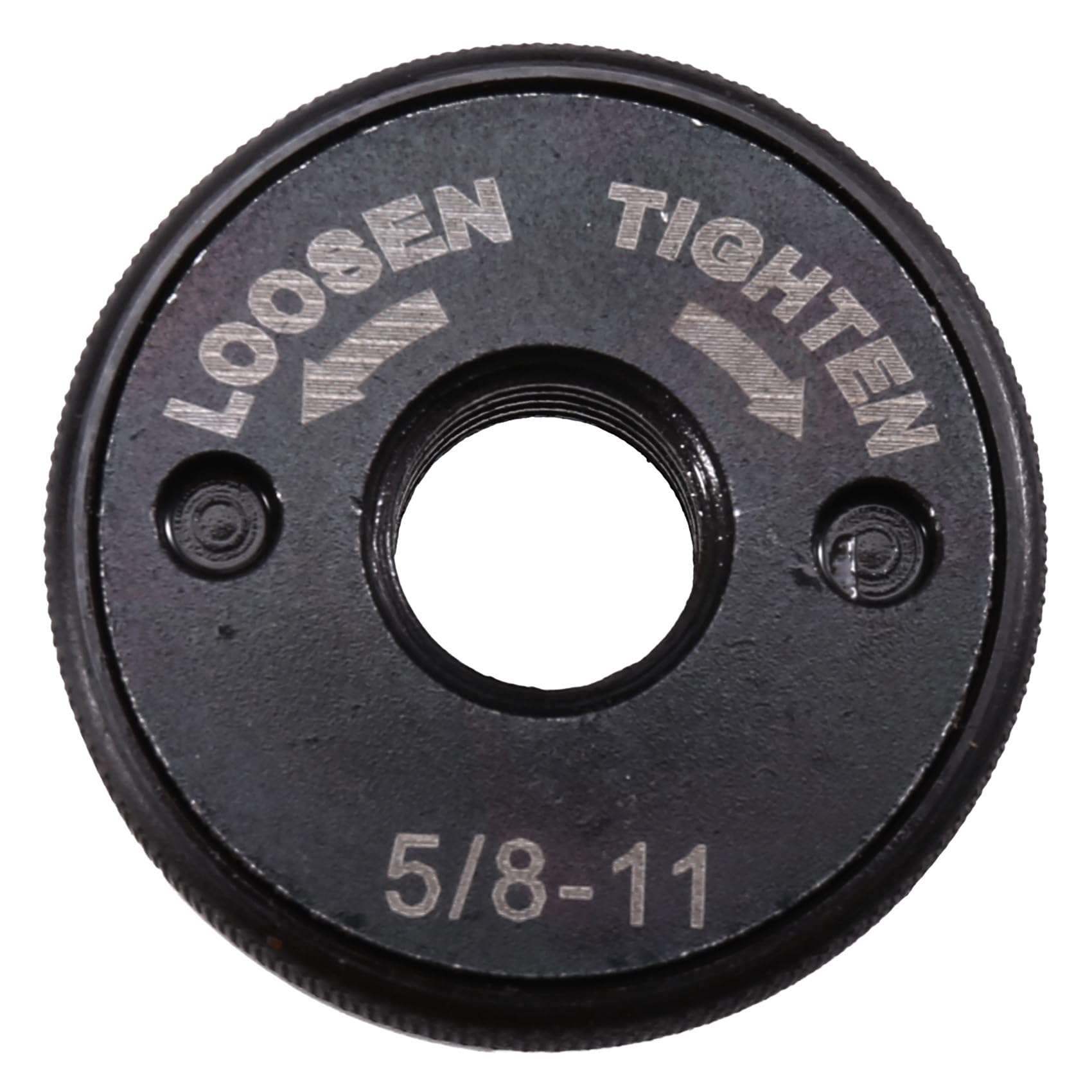 Jnchdghwa As Shown Angle Grinding Flange Locking Nut, 5/8"- 11 Thread Flange Nut For Angle Grinder Tool For Fixing Cutting Disc