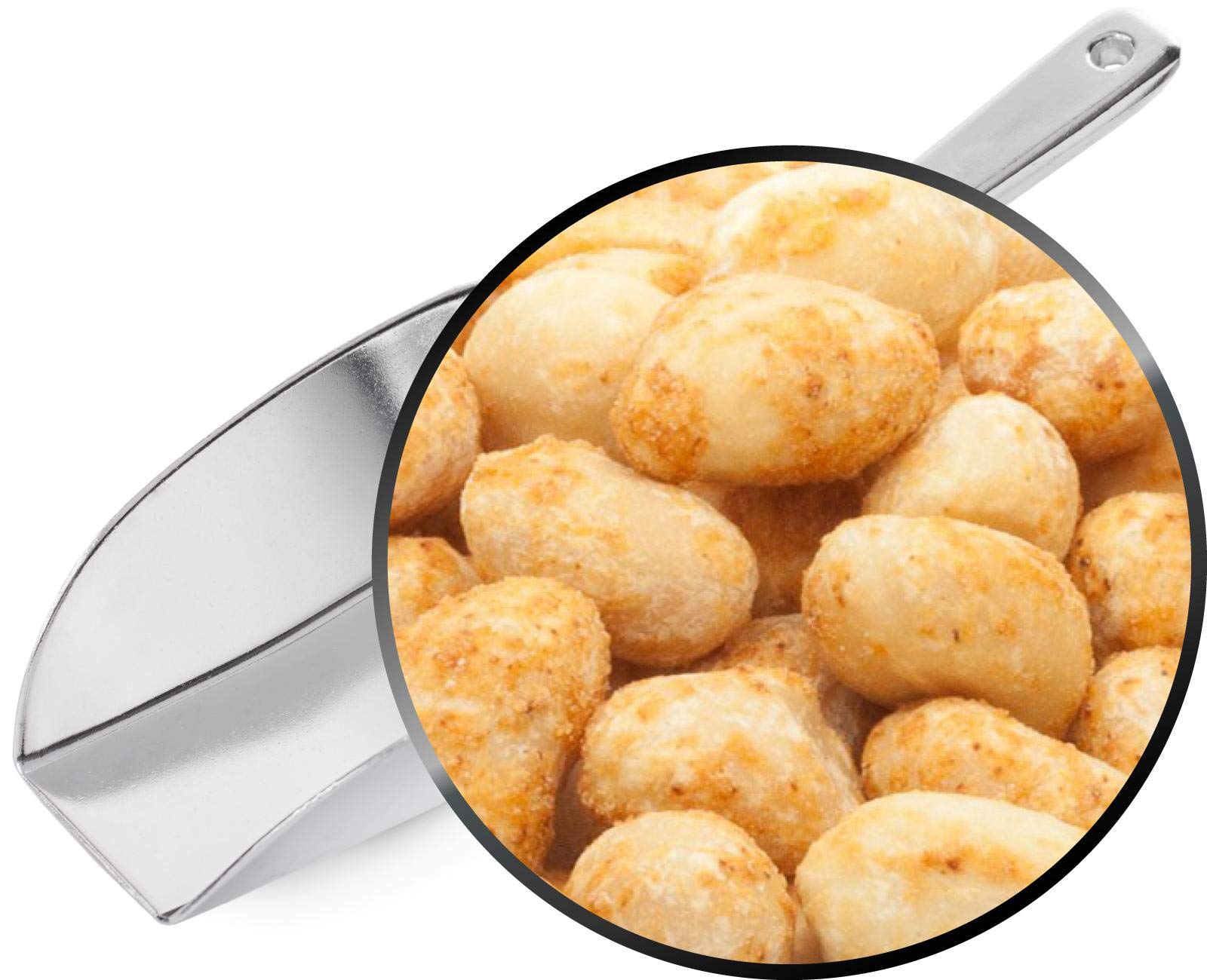 1 x 6kg Erdnüsse trocken ohne Öl geröstet gesalzen vegan laktosefrei 24 % Protein aromatisch nussig intensiv im Geschmack
