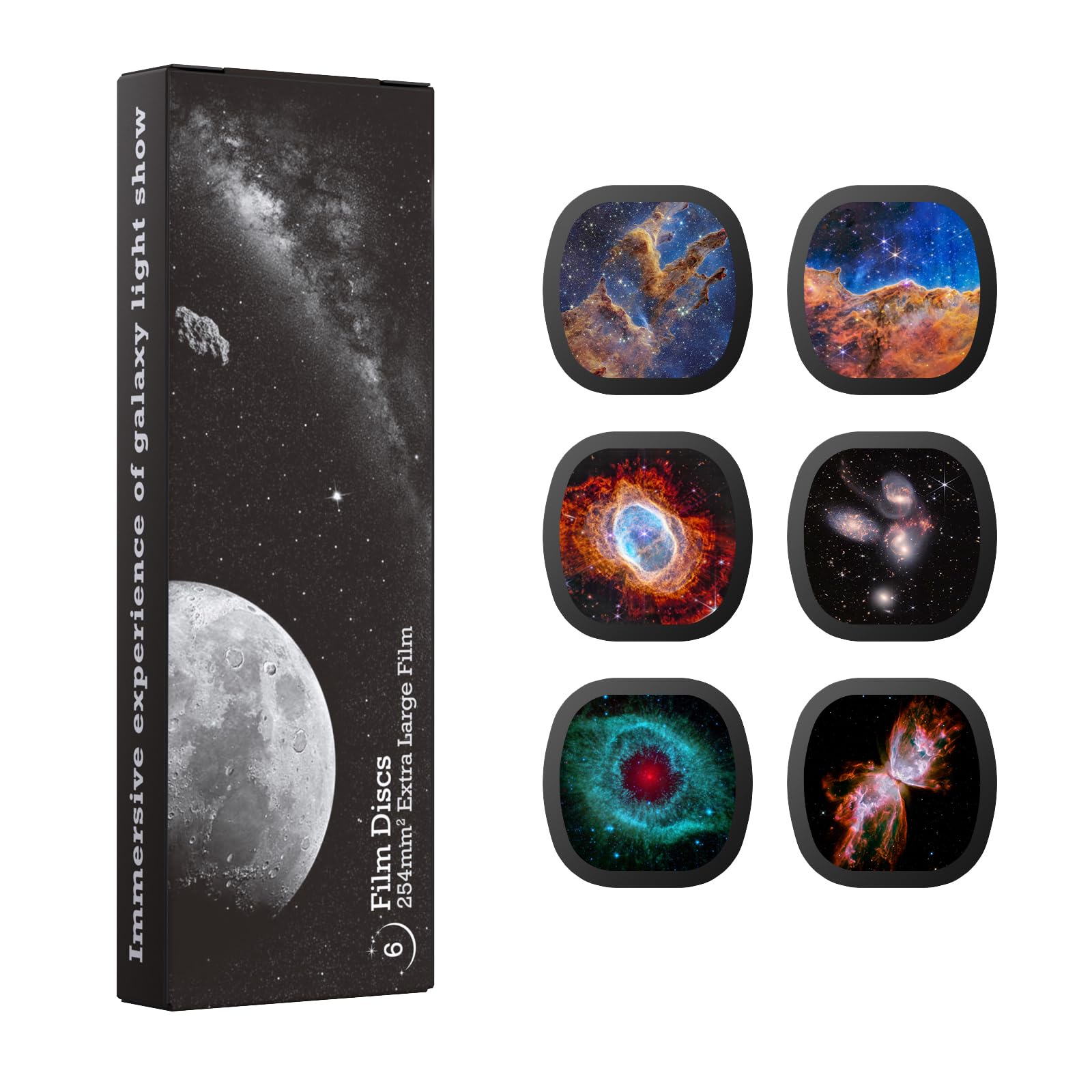 Galaxy Projector Disc, 5K Ultra HD Slides Discs for Galaxy Projector
