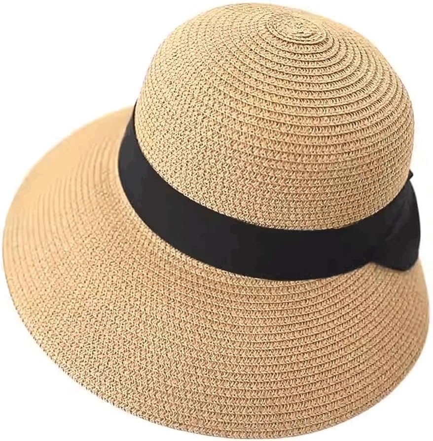 Women HatWide Brim Floppy Female Lady Outdoor Foldable Beach Sun Cap