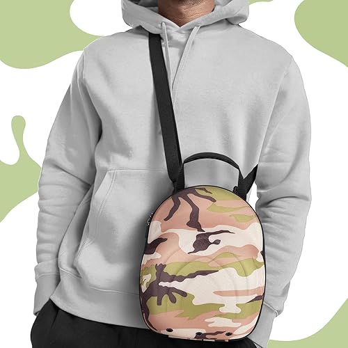 Miniatura 5 de Glamgen Funda rígida de viaje para gorras, funda para gorras de béisbol, bolsa de almacenamiento para 6 sombreros, organizador de sombreros con