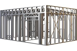 Cabin Flat Roof Steel Frame House Kit: Your Homestead Haven