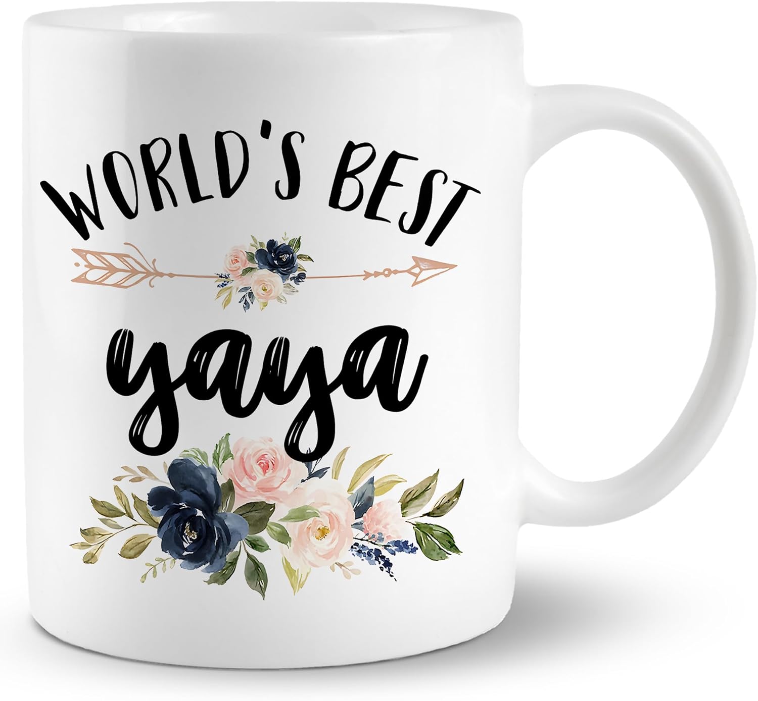 Yaya Mug, Yaya Coffee Cups Ceramic, World's Best Yaya Coffee Mug, Yaya Gifts, Yaya Gifts Grandma, Gifts for Yaya, Grandma Gifts, Best Grandma Gifts, Grandma Coffee Mug Gifts for Yaya