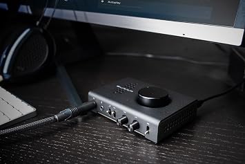 Schiit Gunnr Mission-Critical Gaming Headphone Amplifier with Mic Input and Soundstage Control