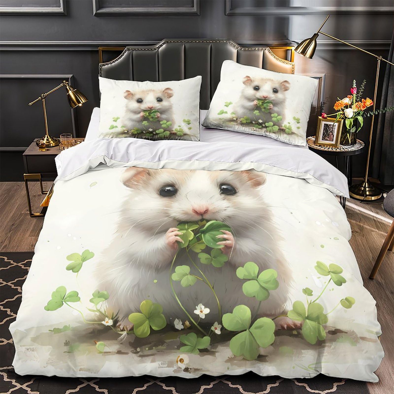 Housse de couette hypoallergénique renard pour stopper les irritations nocturnes