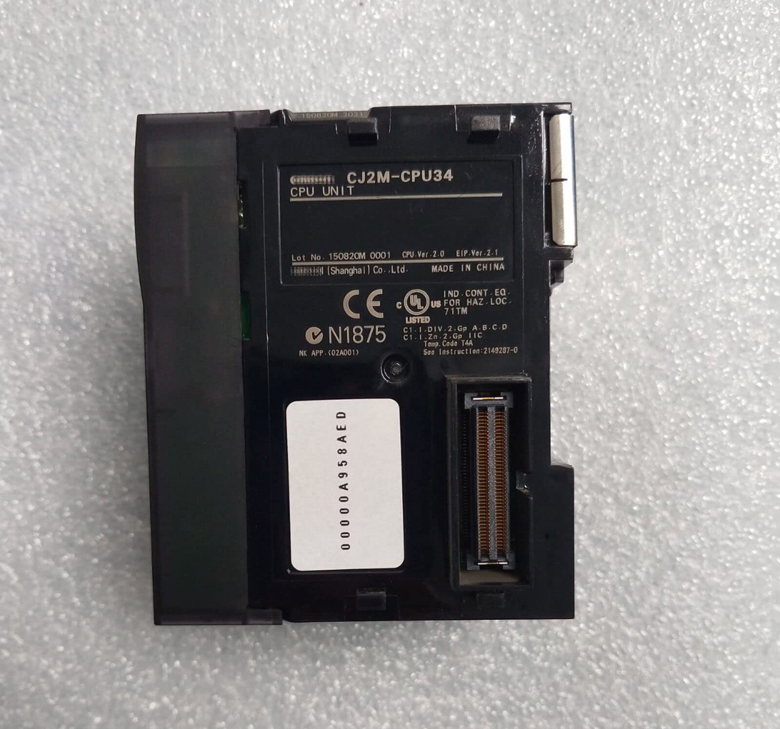 Amazon.co.jp: （修理交換用）CJ2M-CPU34 CPUユニットCJ2MCPU34迅速な