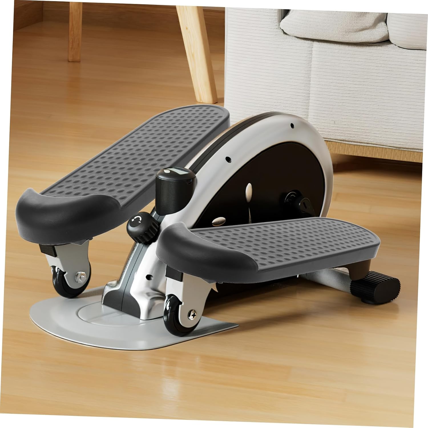Elliptical Machine Foot Pedals Ergonomic Replacement Parts for under Desk Leg Exerciser Compatible with Various Fitness Equipment Easy Installation Step Platforms for Seniors