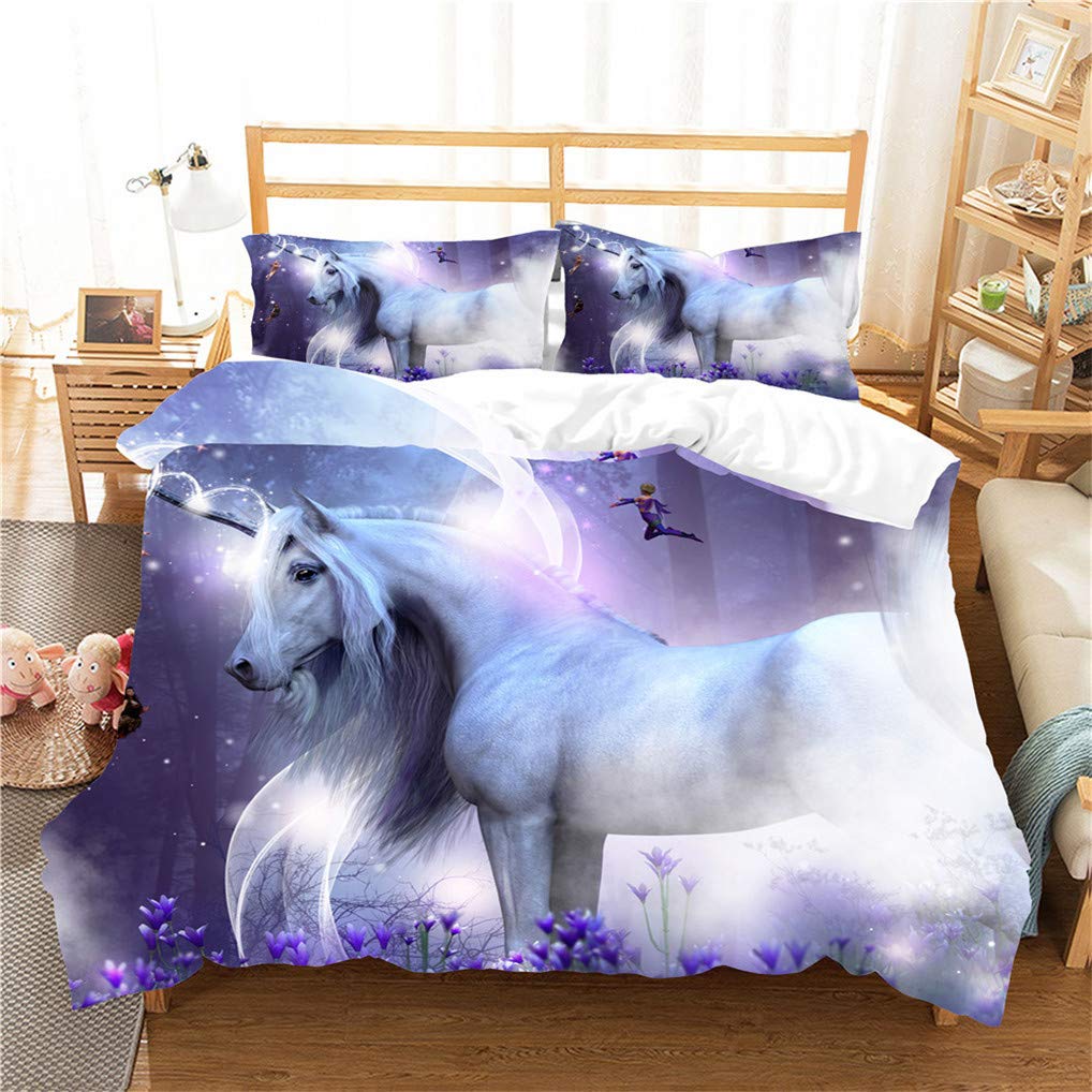 Polyester Unicorn Regenboog dekbedovertrekken Luchtig 1-persoons kopen? | Vergelijk de beste aanbiedingen