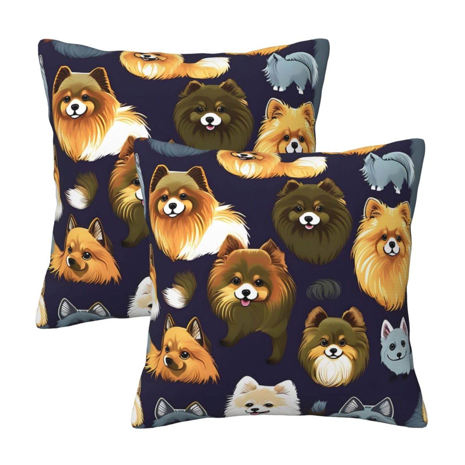 Housses de coussin Poméranien : protégez et décorez votre canapé