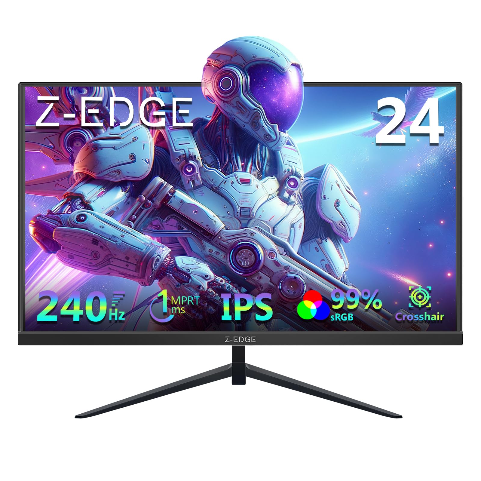 Amazon.com: Z-Edge 24 inch 240Hz 165Hz Gaming Monitor, FHD 1080p
