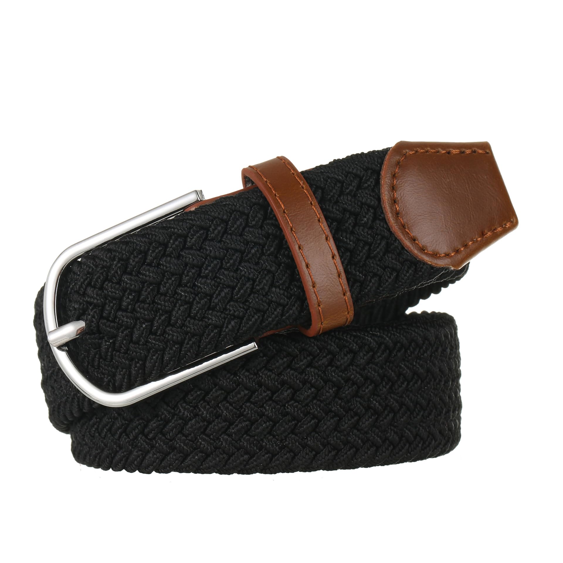 Donna Vestito Cintura In Tela Tessuta Senza Punzonatura Per Le Donne Retrò Casual Elasticizzata Elastica