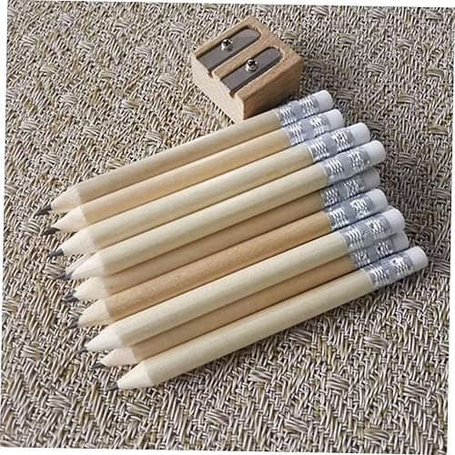 Miniatura 2 de 50 lápices cortos para niños en edad preescolar, herramienta de dibujo, lápices de golf pequeños, lápices cortos, lápices de alumnos, lápices