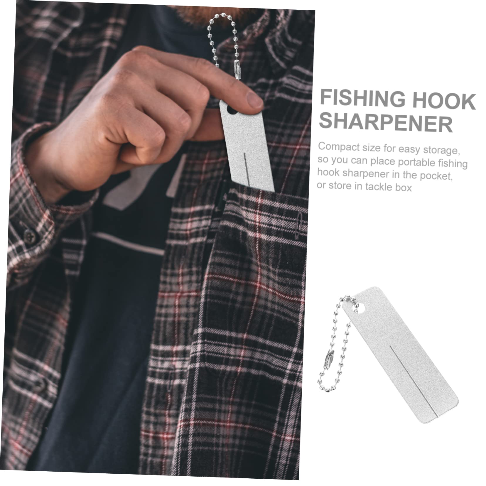Toddmomy Aiguiseur De Crochet Portable Outil De Meulage Mini pour Hameçons Pratique Et Facile À Utiliser avec Poignée Antidérapante pour Pêcheurs Plein Air