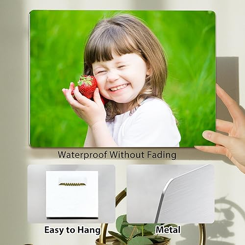 Miniatura 3 de Custom Style Impresiones de metal personalizadas con tus fotos Impresiones de fotos de metal personalizadas para arte de pared, regalo de foto
