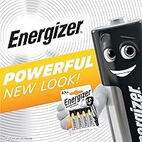 Vista 3 de Energizer Potencia alcalina, paquete de 4 pilas AAA, larga vida útil para uso diario, sin sulfaciones y 7 años de vida útil