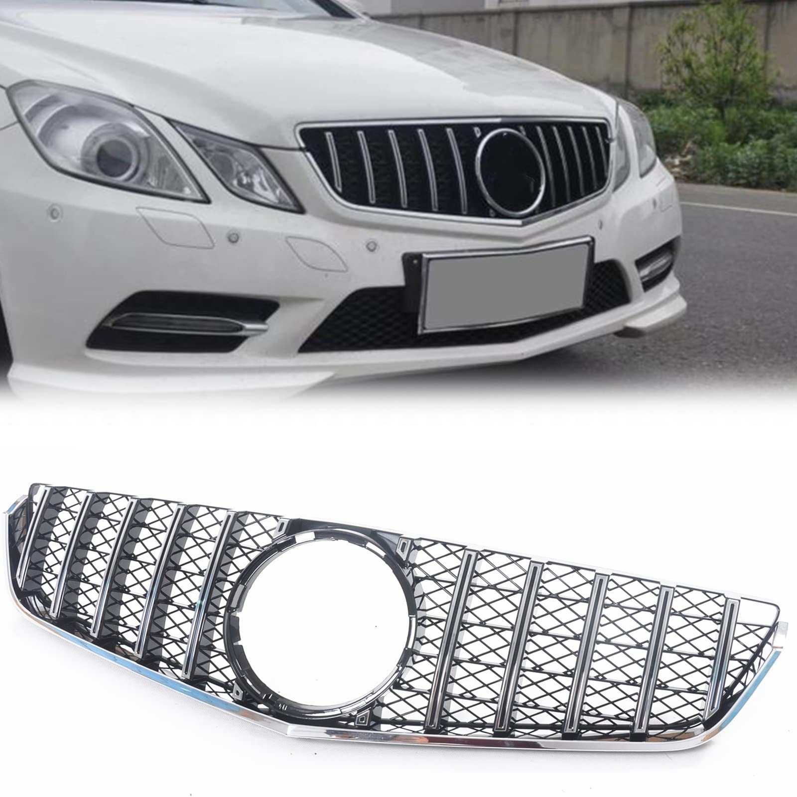 Grille de calandre argent W207 pour rehausser le style du coupé C207 2009-2013