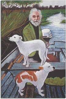 Old Man And Dog Goodfellas Painting from Movie Poster Picture Canvas Wall Art Print Modern Aesthetics Home Room Decor 12x18inchs(30x45cm)