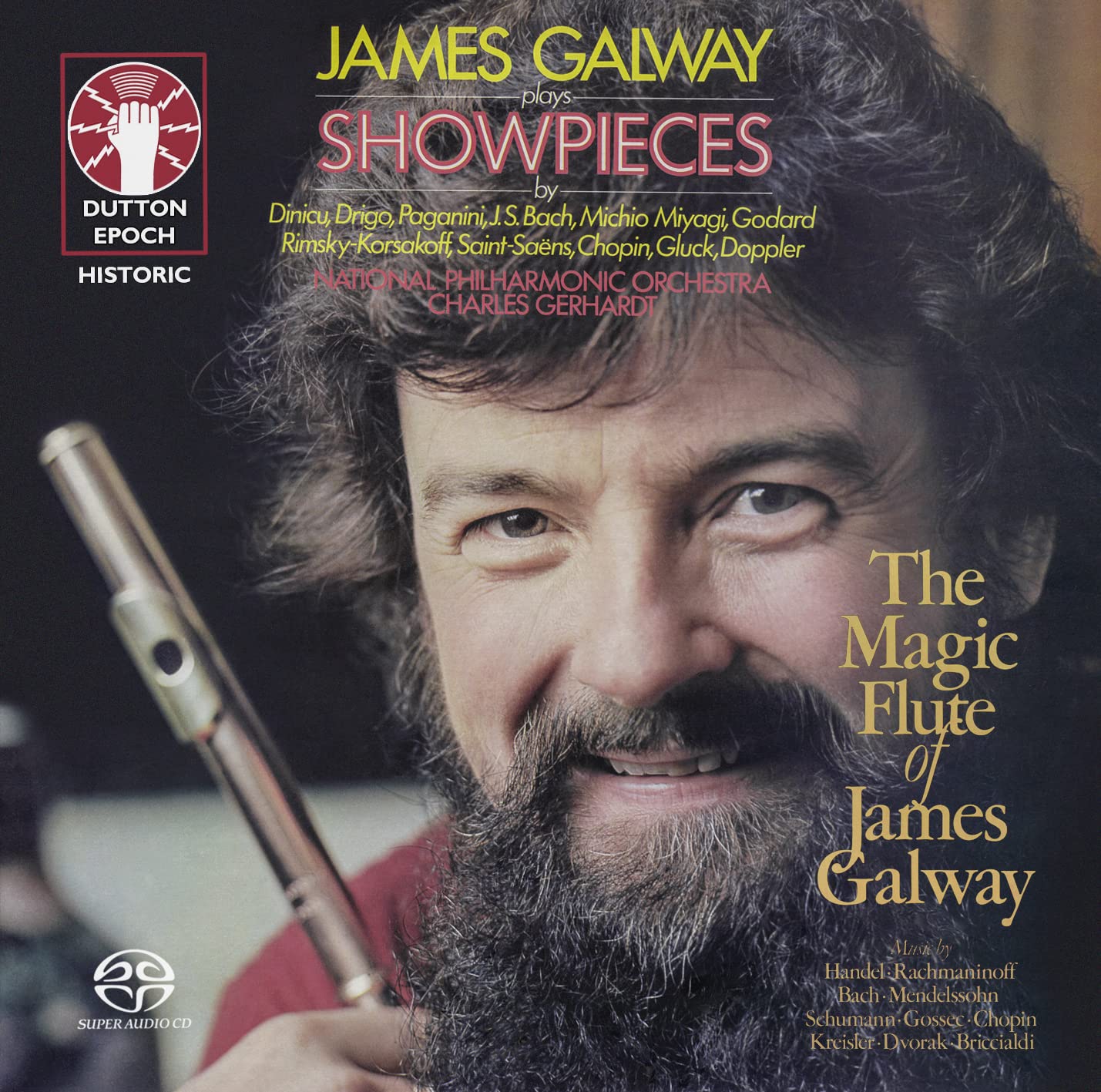 Amazon.com: James Galway Plays Showpieces & The Magic Flute of