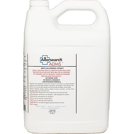 ADM's Anti-Allergen Spray 128 Oz: Protect Your Home from Harmful Allergens