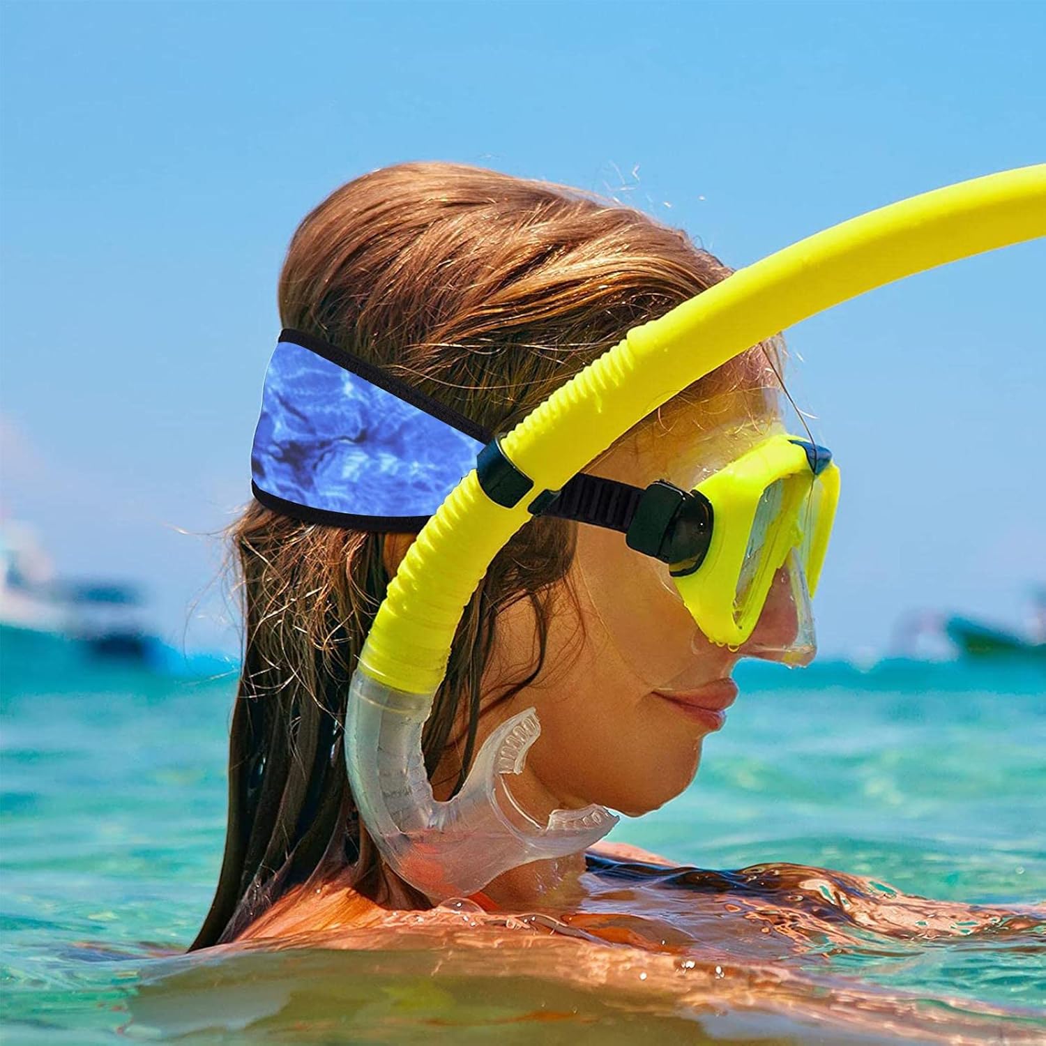 お見舞い ダイビングヘアストラップ 海のパターンでダイビング マスク ストラップ カバー ソフト ネオプレン ダイビング仮面ストラップ ダイビング水泳ウォーター スポーツのほとんどのダイビング ゴーグルに適合 Shu Www Larrypolatsch Com