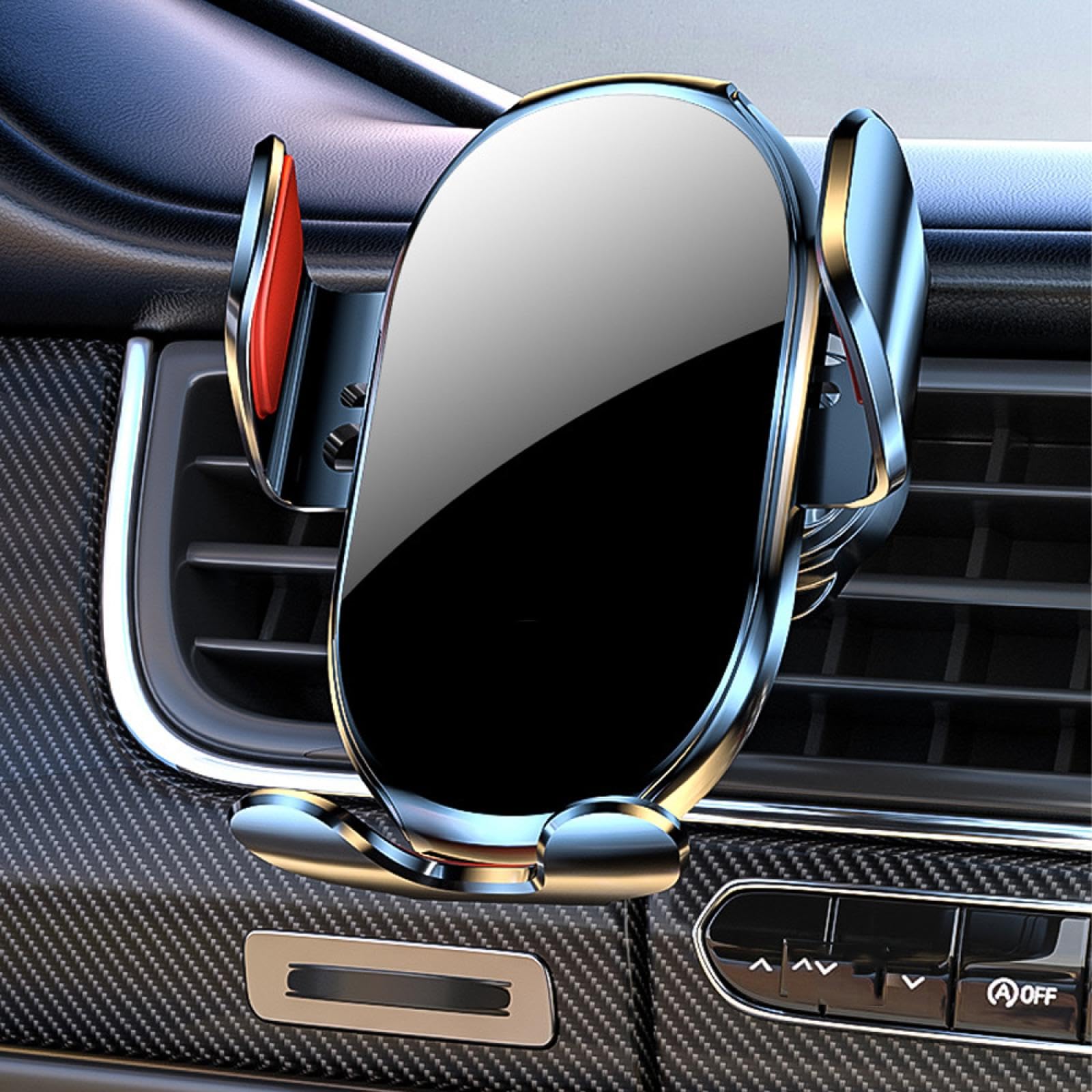 Soporte Móvil Coche para BMW Serie 3 G20 G21 M340I M340D 2023-2025, Soporte para teléfono móvil de Coche con Clip para Rejilla de ventilación del Aire Acondicionado LHD